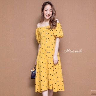 MN260🌹Polka Dot Dress