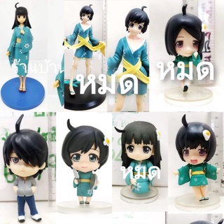 (แท้/มือ1,2) BAKE MONOGATARI NON SCALE PRE-PAINTED PVC FIGURE: ARARAGI TSUKIHI,Taito Mini Chibi