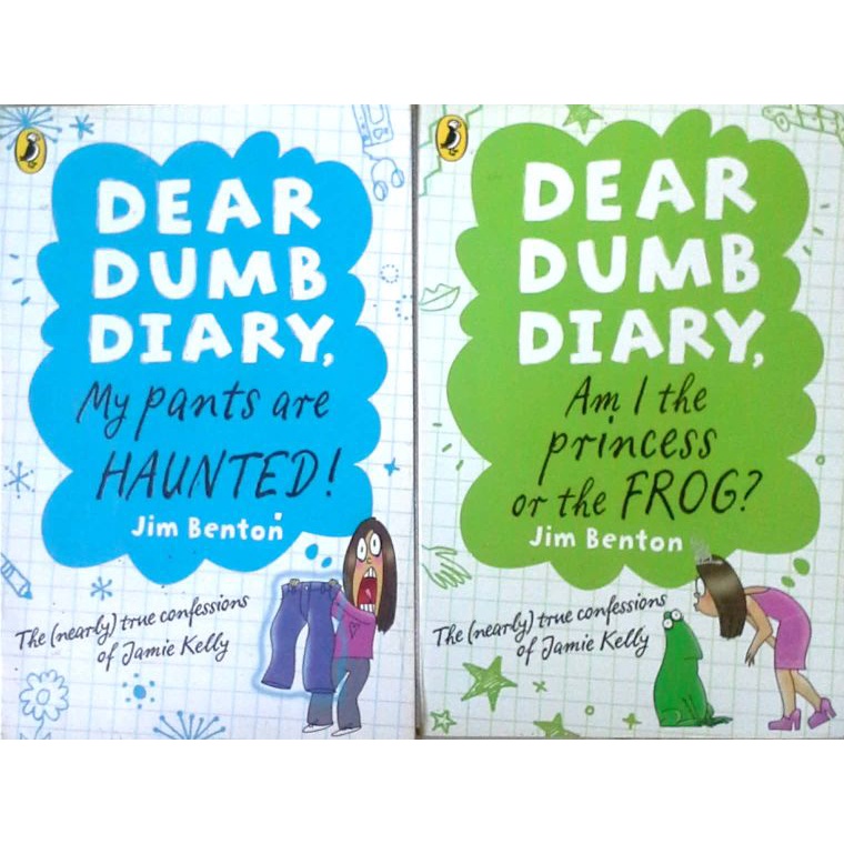 c22 Dear Dumb Diary by Jim Benton หนังสือมือสอง ปกอ่อน