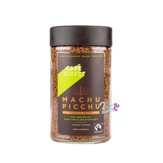 คาเฟ่ ไดเร็ค กาแฟ มาชู พิกชู Cafe Direct Coffee Machu Picchu 100 % Arabica Coffee 100 g