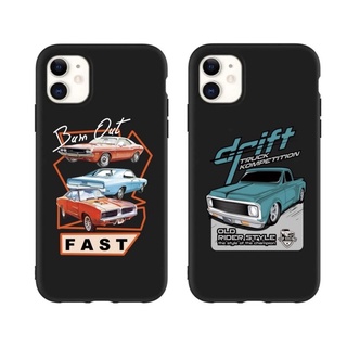 Fast car มี 2สีเคสไอโฟน รูปรถสุดเท่ iPhone 7p/8pIPhone X/XS iPhone XS Max iPhone XR iPhone 11-Iphone 13 IPhone 13pro