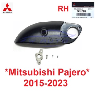 แท้ศูนย์ ฐานกระจกมองข้าง MITSUBISHI PAJERO 2015 - 2023 สีดำด้าน มิตซูบิชิ ปาเจโร สปอร์ต SPORT ขากระจกมองข้าง กระจก