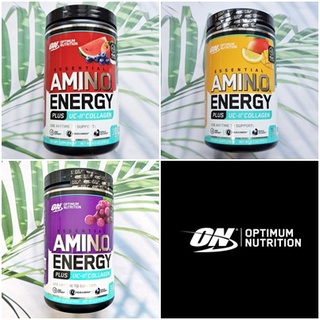 (Optimum Nutrition®) Essential Amino Energy Plus UC-II Collagen 270 g กรดอะมิโน พลัส คอลลาเจน รสองุ่น