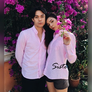 Couple Japanese Oxford Shirt | Pink Pastel เสื้ออ็อกฟอร์ดเชิ้ตนำเข้าจากประเทศญี่ปุ่น