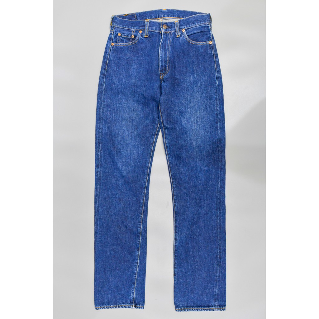 Levi’s LVC 1963 551zxx Big E ปี 1998 หูหลังเบี่ยง แซกดำ USA