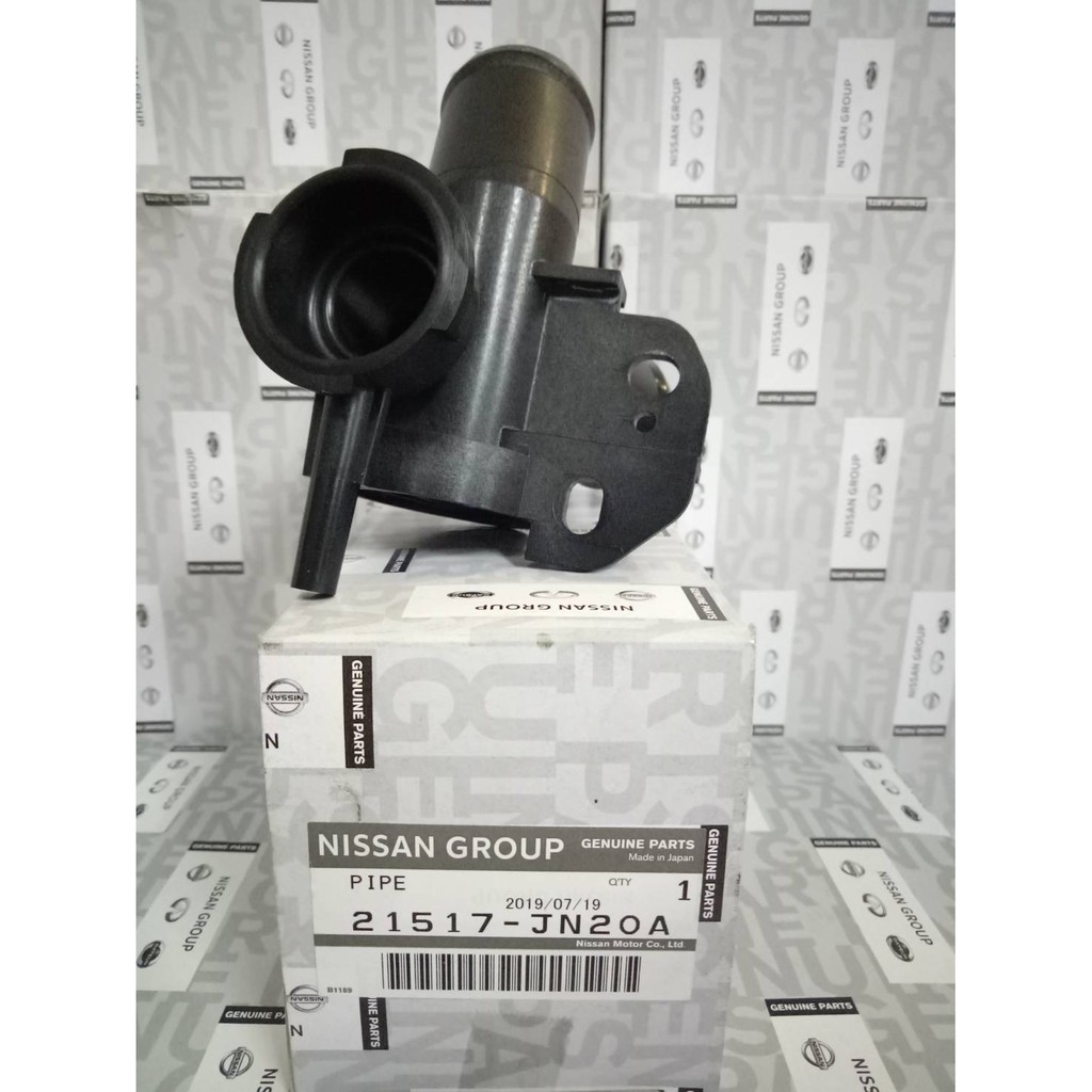 ท่อน้ำย่อยหม้อน้ำ NISSAN TEANA J32 MR20, VQ25 21517-JN20A (อะไหล่แท้ NISSAN)