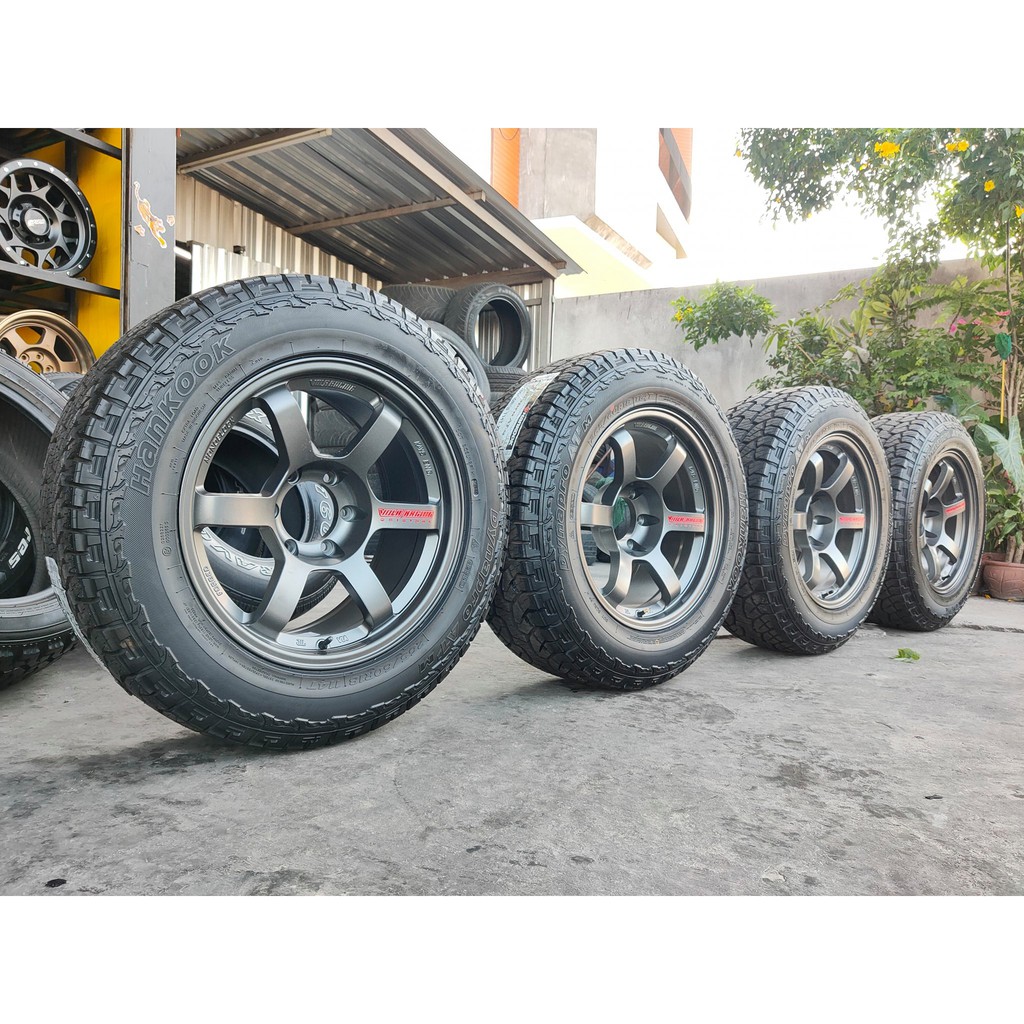 [โค้ดLOOK372ลดอีก200.-]TE37 SUV GUN 18" × 9"