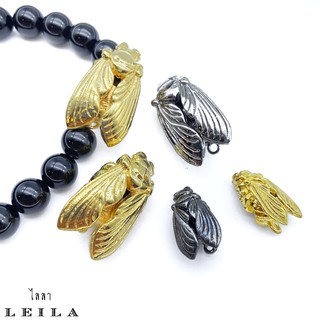 Leila Amulets แมลงภู่คำหลวง (พร้อมกำไลหินฟรีแนบรูป)