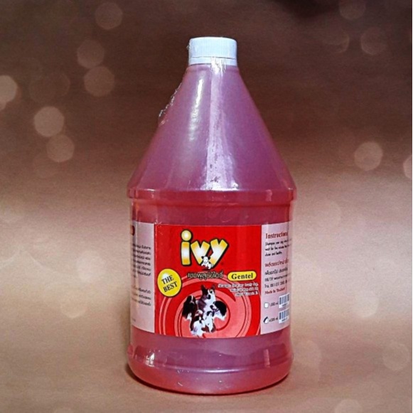 ไอวี่ Ivy แชมพูอาบน้ำหมา/สุนัข Dog's Shampoo ขนาด 4,000 ซีซี.CC. คุ้มค่าสุดสุด