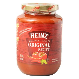 Heinz Spaghetti Sauce สูตรดั้งเดิม สูตรอิตาเลียน 470g