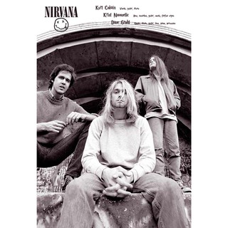 โปสเตอร์วงดนตรี Nirvana