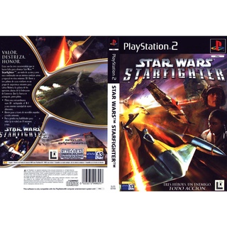 แผ่นเกมส์ PS2 Star Wars Starfighter   คุณภาพ ส่งไว (CD)