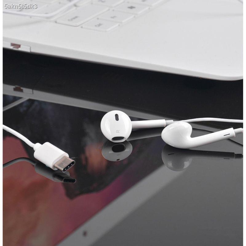 2021หูฟัง Earpods หูฟังแจ็คเสียบไทป์ซี รองรับ iPad /และทุกรุ่น เสียงดี เบสหนัก หูฟังไทป์ซี Earpods H