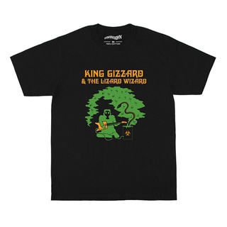 [S-5XL]เสื้อยืด พิมพ์ลาย King Gizzard And The Lizard Wizard T