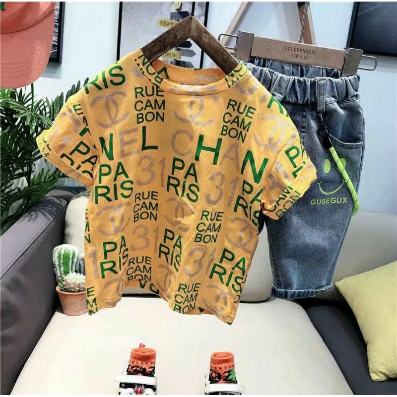 Fullfillshop9 - เสื้อยืด "CHANNEL" สําหรับเด็กผู้ชาย