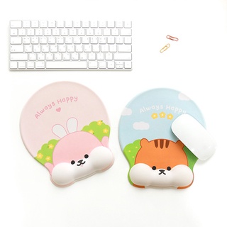 ( พร้อมส่ง ) Mouse Pads แผ่นรองเม้าส์พร้อมแท่นรองข้อมือ