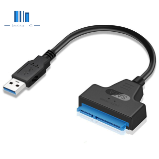 USB 3.0 To 2.5 inch SATA Hard Drive Adapter Cable SDD SATA To USB 3.0 Converter-Black