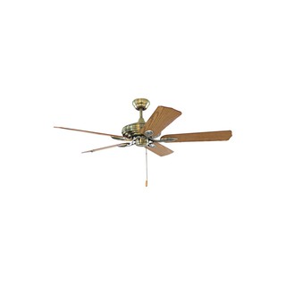 พัดลมไม่มีโคมไฟ CT1007B CAR WD/ST 52" 5P | CARINI | CT1007 B พัดลมโคมไฟ โคมไฟในบ้าน Lighting &amp; Ceiling Fans พัดลมไม่มีโค