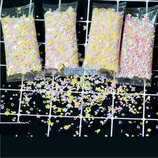 [10กรัม] แบบ1 กลิตเตอร์ กากเพชร Topping Sprinkle วิบวับโรยตกแต่งเคสมือถือ แต่งเล็บ งานDIY งานต่างๆ