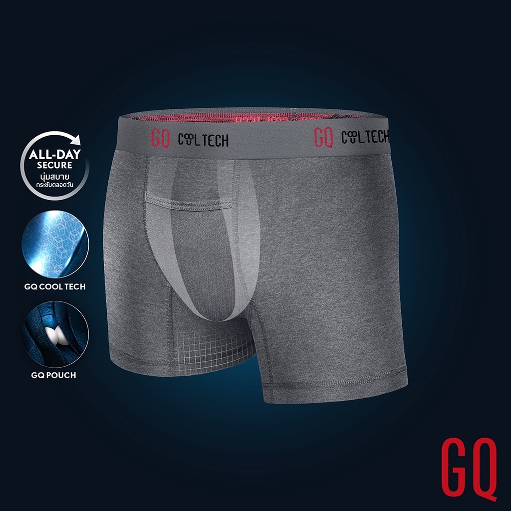 GQ Cool Tech™ กางเกงในไข่เย็น รุ่น All-Day Secure ทรง Trunks #1