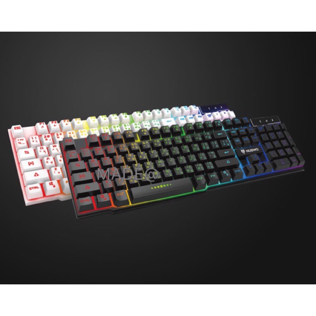NUBWO GAMING KEYBOARD รุ่น NK-023 คีย์บอร์ดสำหรับเล่นเกมส์