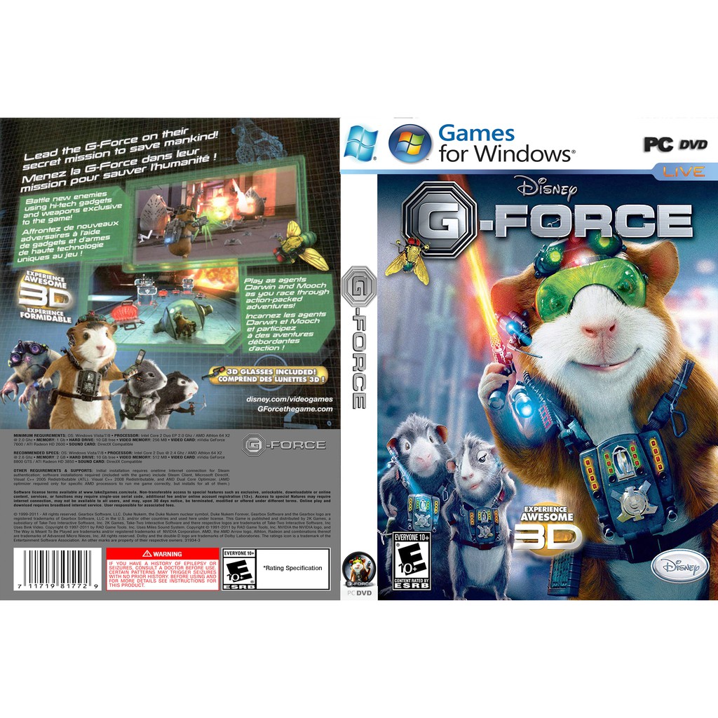 G-Force PC GAME [ออฟไลน์ INSTALLATION]