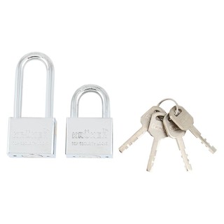 กุญแจคีย์อะไลท์ KRUKER KA 40 มม. 4 ตัว/ชุดPADLOCK KA KRUKER 40MM. 4EA/SET