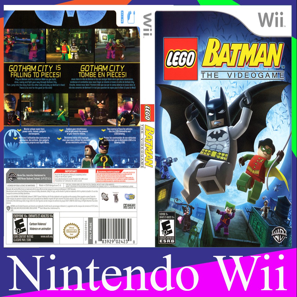 lego batman the videogame wii