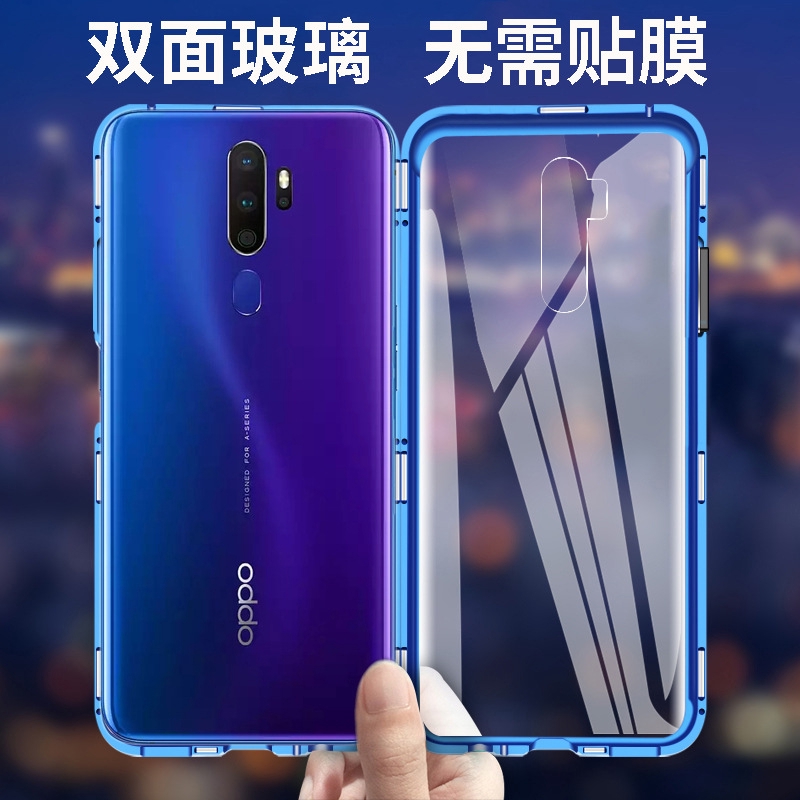 เคสโทรศัพท์มือถือ แบบกระจกสองด้าน สําหรับ OPPO Reno2Z A9 A5 2020 Reno10X Zoom Version R17 Pro RealmeXT