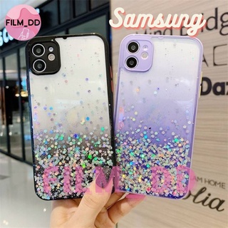 เคสขอบสีกากเพชร กล้องขอบส Samsung A50 A30S A10 A10S M10S A7 2018 J8 2018 J7prime J7core #231 💎