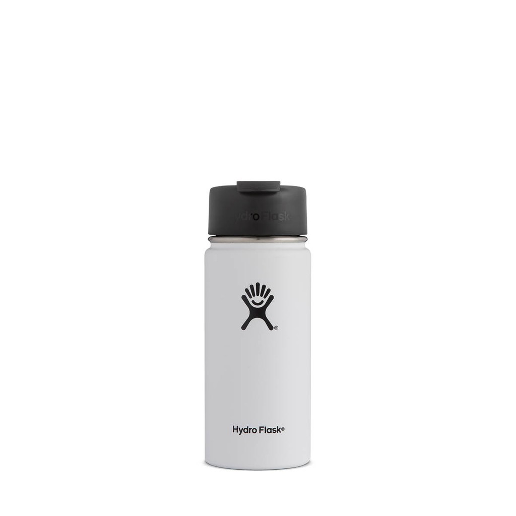 HYDRO FLASK รุ่น WIDE MOUTH FLIP LID 16 OZ WHITE กระติกน้ำ เก็บความเย็น เก็บความร้อน เก็บอุณหภูมิ