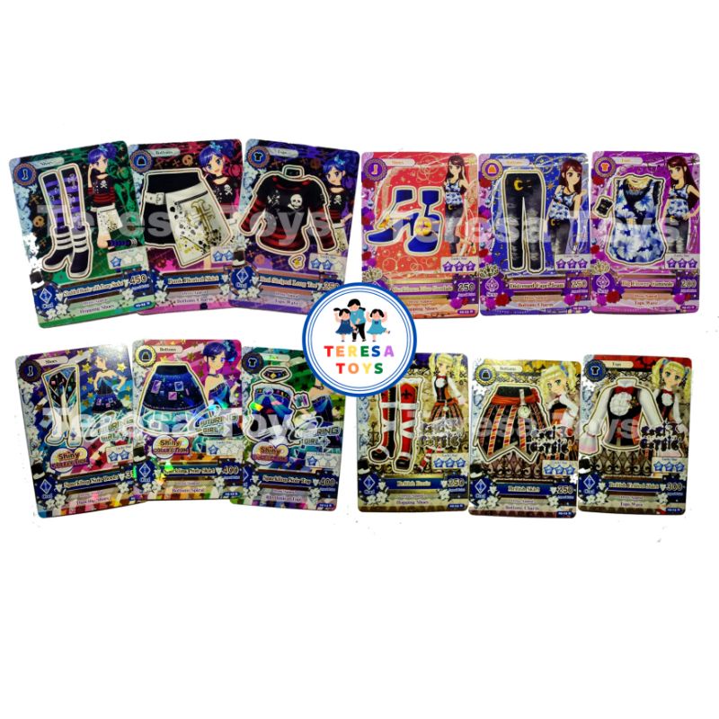 ชุดการ์ด Aikatsu ดั้งเดิม การ์ด Aikatsu ปกติ