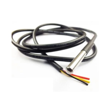 DS18B20 อุณหภูมิกันน้ํา Probe Sensor อุณหภูมิ 18B20
