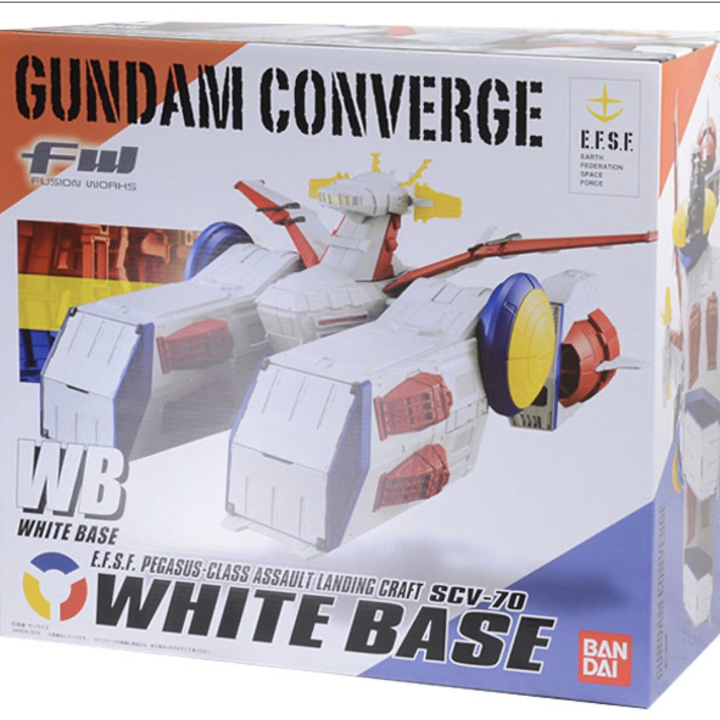 BANDAI FW GUNDAM CONVERGE WHITE BASE