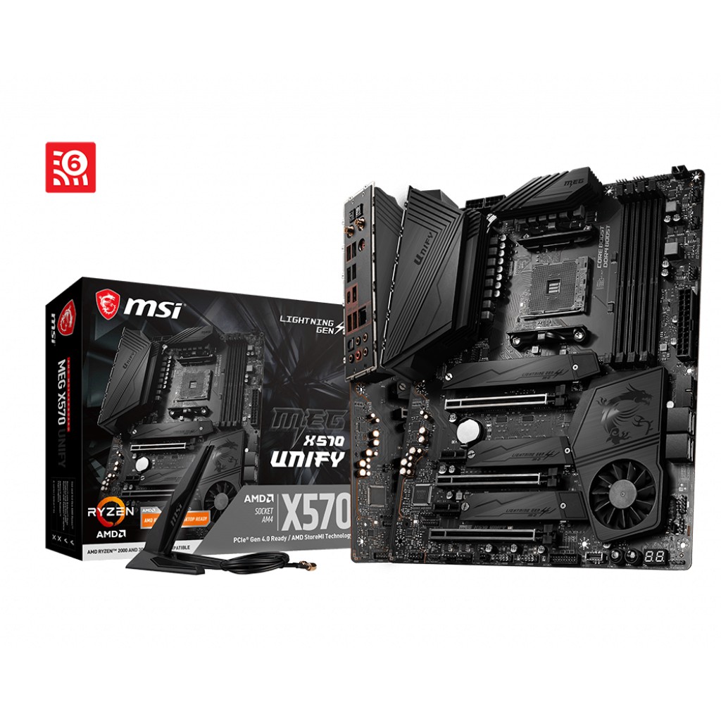 MAINBOARD (เมนบอร์ด) AM4 MSI MEG X570 UNIFY ประกัน 3 ปี