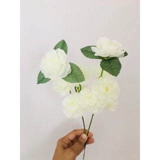 ช่อดอกมะลิ ดอกมะลิวันแม่ 1 ก้าน5ดอก (1ช่อ) ช่อดอกมะลิสีขาว