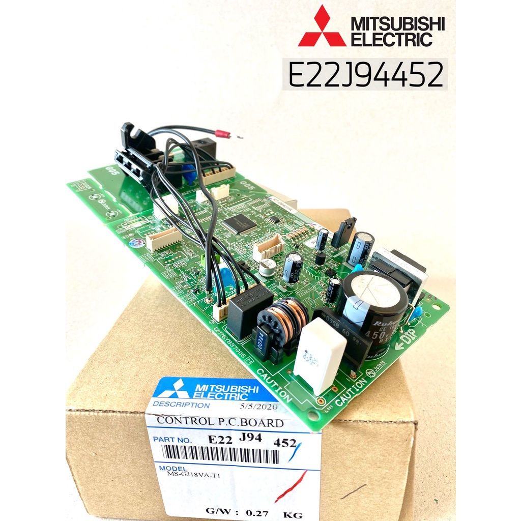 E22J94452 แผงวงจรแอร์ แผงบอร์ด Mitsubishi แผงบอร์ดคอยล์เย็น มิตซูบิชิ