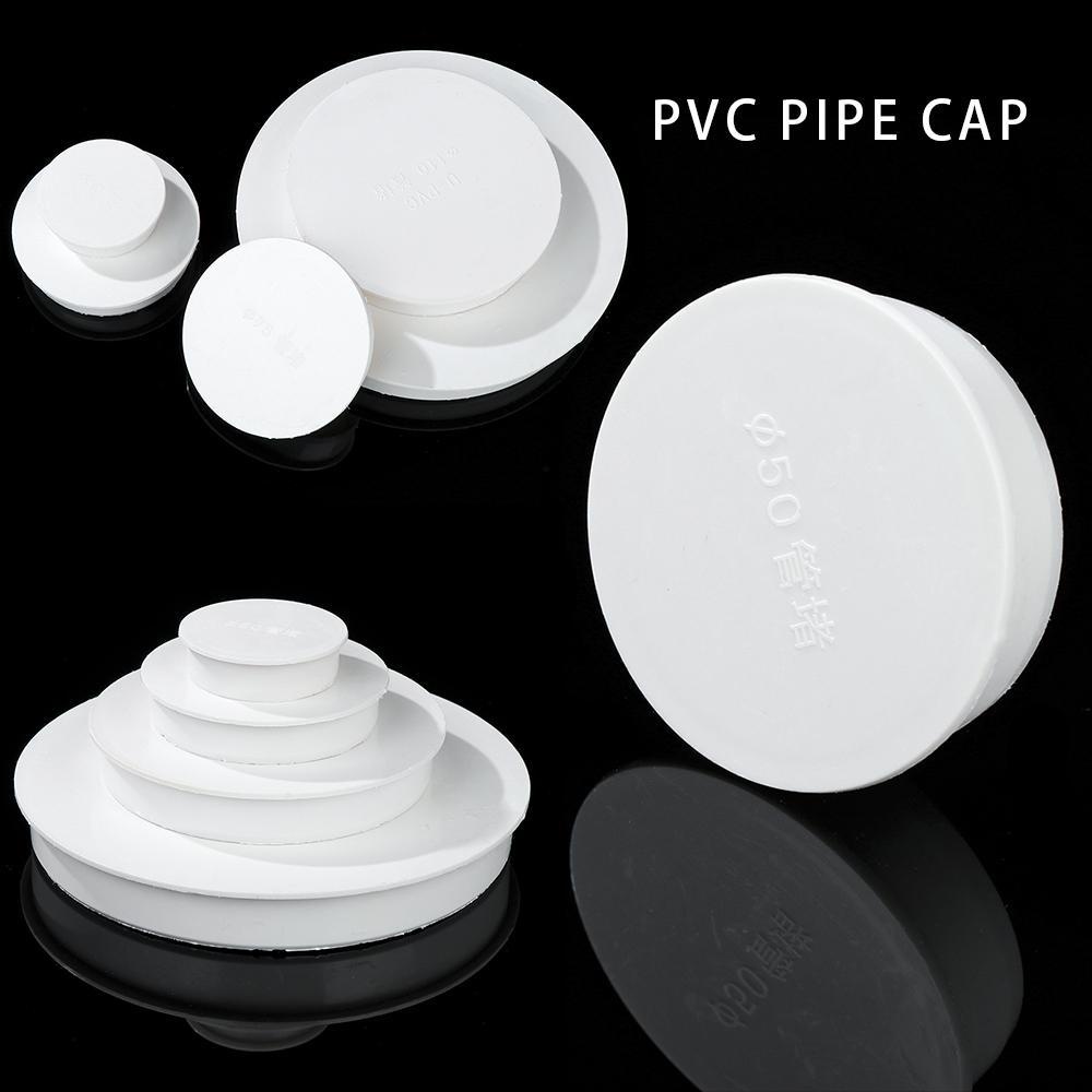Uniis ฝาครอบท่อ PVC ทรงกลม สําหรับตกแต่งฮาร์ดแวร์ 3 5 10 ชิ้น