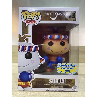 Funko Pop Sukjai Peach Muaythai Amazing Thailand 43 Exclusive