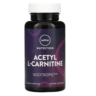 MRM Acety L-carnitine 60 Veg Capsules