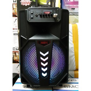 ลำโพง Bluetooth ลำโพงบลูทูธรุ่น MN-17  ลำโพงบลูทูธ ลำโพงเคลื่อนที่ ล้อลาก ขนาด 12 นิ้ว เสียงดังสะใจ