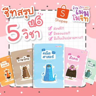 ชีทสรุปวิชาพื้นฐาน ป.6 (ปรับปรุงตามหลักสูตรใหม่)