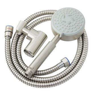 ฝักบัวสายอ่อน WS-8143S สายสเตนเลสHAND SHOWER SET WITH STAINLESS STEEL HOSE WS-8143S