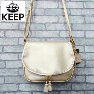 กระเป๋าสะพาย KEEP -shoulder bag with key chain