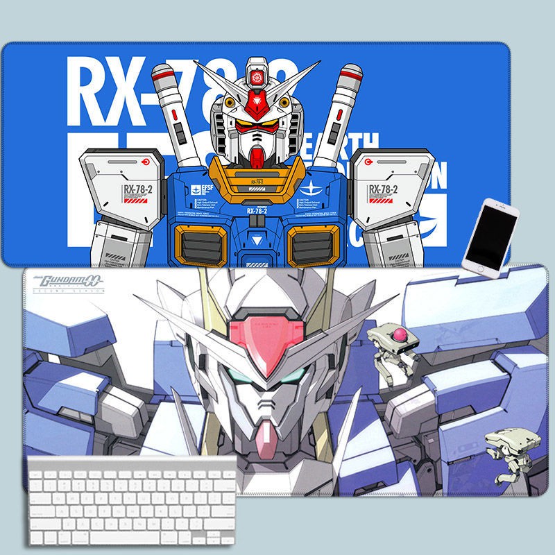 Mouse Pads Gundam Mouse Pad Professional E-sports Gamers Speed Pc Gaming Rubber Keyboard Notbook Desk Mat Mousepad 800X300 - View #10