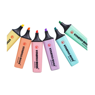 โค้ด ‘M126PD‘ ลด 75.- เมื่อซื้อ 200.- STABILO BOSS PASTEL 6 colors