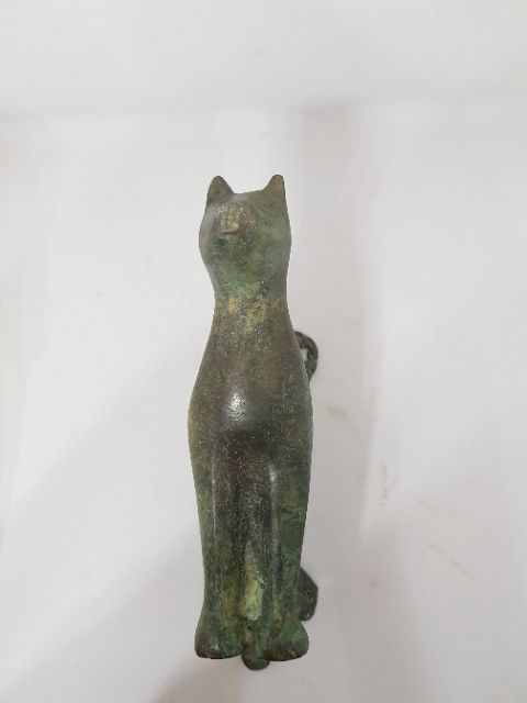 มือจับประตูแมว ทองเหลืองแท้