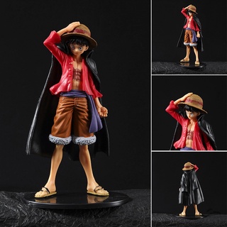 โมเดลฟิกเกอร์ อนิเมะ One Piece Luffy Monkey D Luffy สําหรับตกแต่งบ้าน