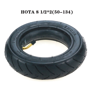 HOTA ยางนอก ยางใน สกู๊ตเตอร์ 8.5x2 นิ้ว 50-134 Inner and Outer Tire with Curved Mouth *ไม่สามารถใช้กับ Xiaomi M365 ได้*