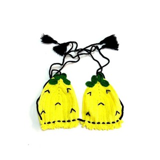 Handmade bikini cute บิกินี่ รุ่น Pineapple - Yellow